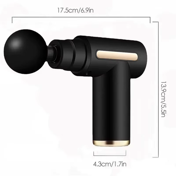 Massage Gun Muscle Relaxation Massage Equipment Neck Membrane Rob Cervical Spine Massage Instrument Mini Fascia Gun Wireless